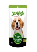 Jerhigh Chicken And Vegetable In Gravy Dog Treats 120 Gm